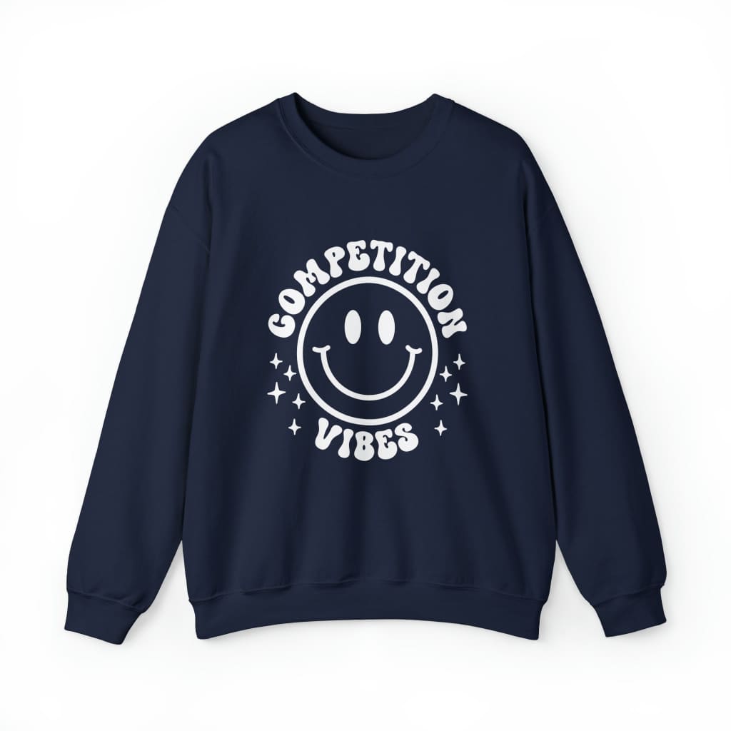 Adult Competition Vibes Crewneck Sweatshirt Cheerleading