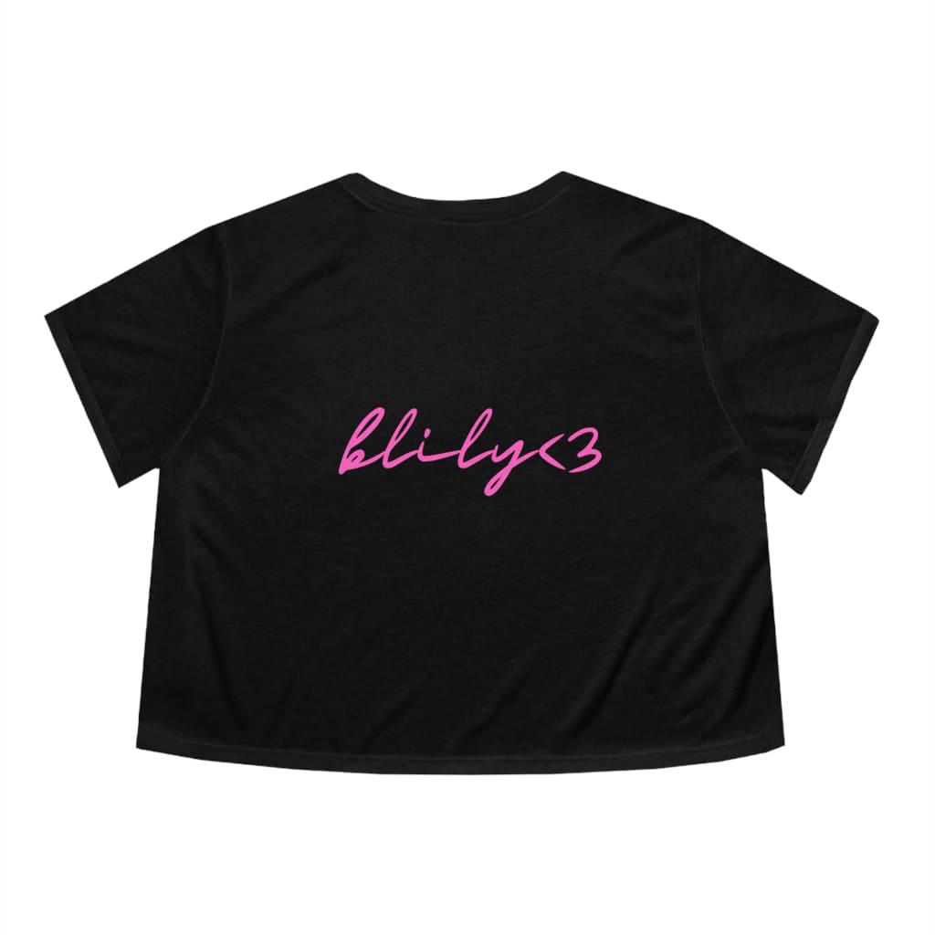 Brooklynn Lily Train Harder Hate Less Adult Flowy Cropped