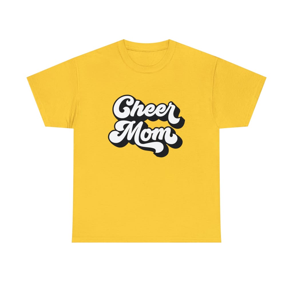 Cheer Mom Cotton Tee Cheerleading Flyer Stunt Training