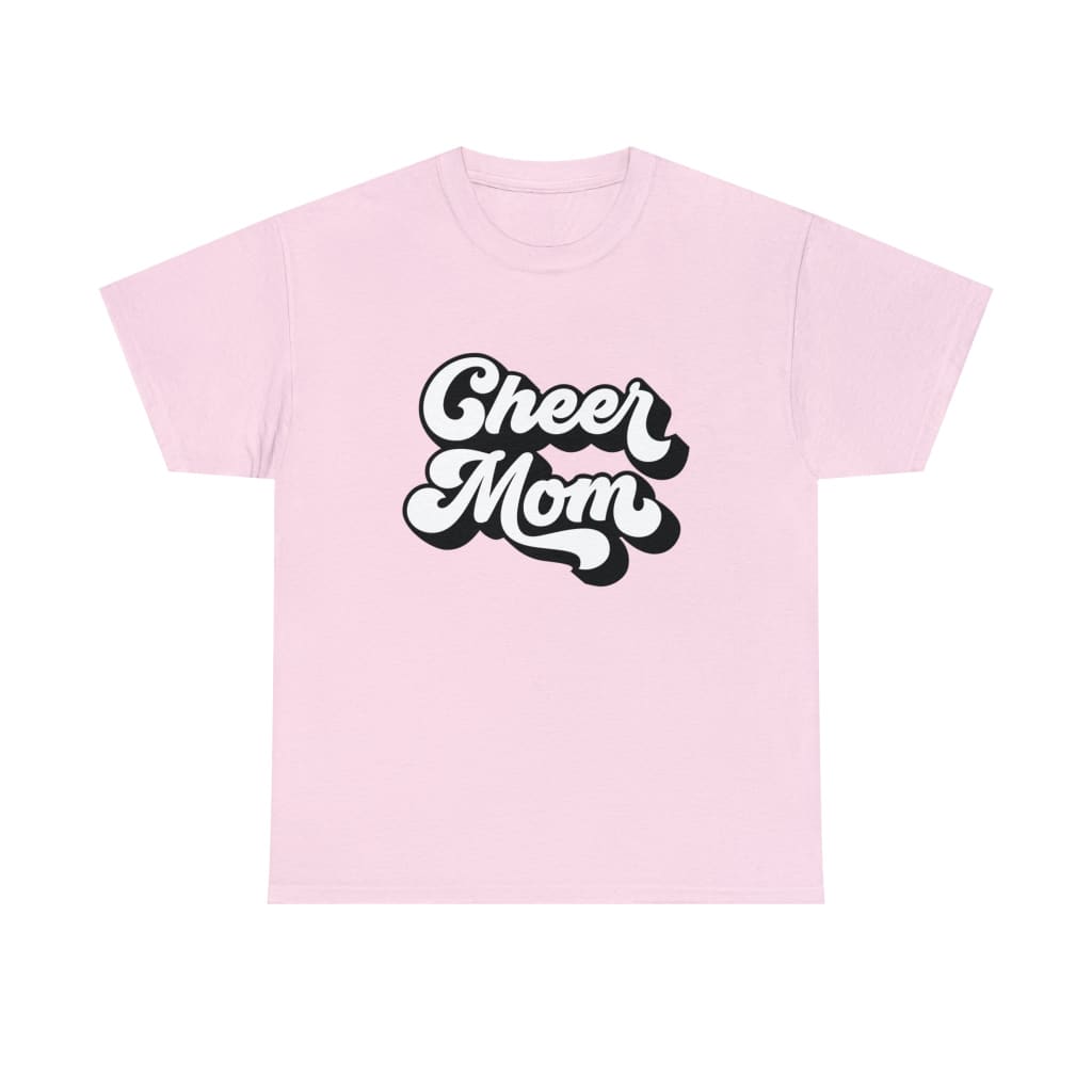 Cheer Mom Cotton Tee Cheerleading Flyer Stunt Training