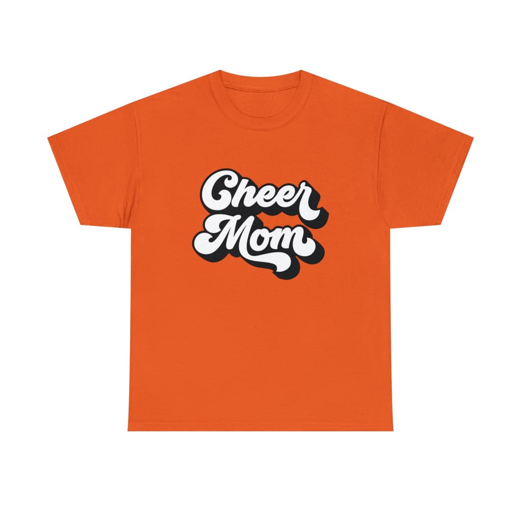 Cheer Mom Cotton Tee Cheerleading Flyer Stunt Training