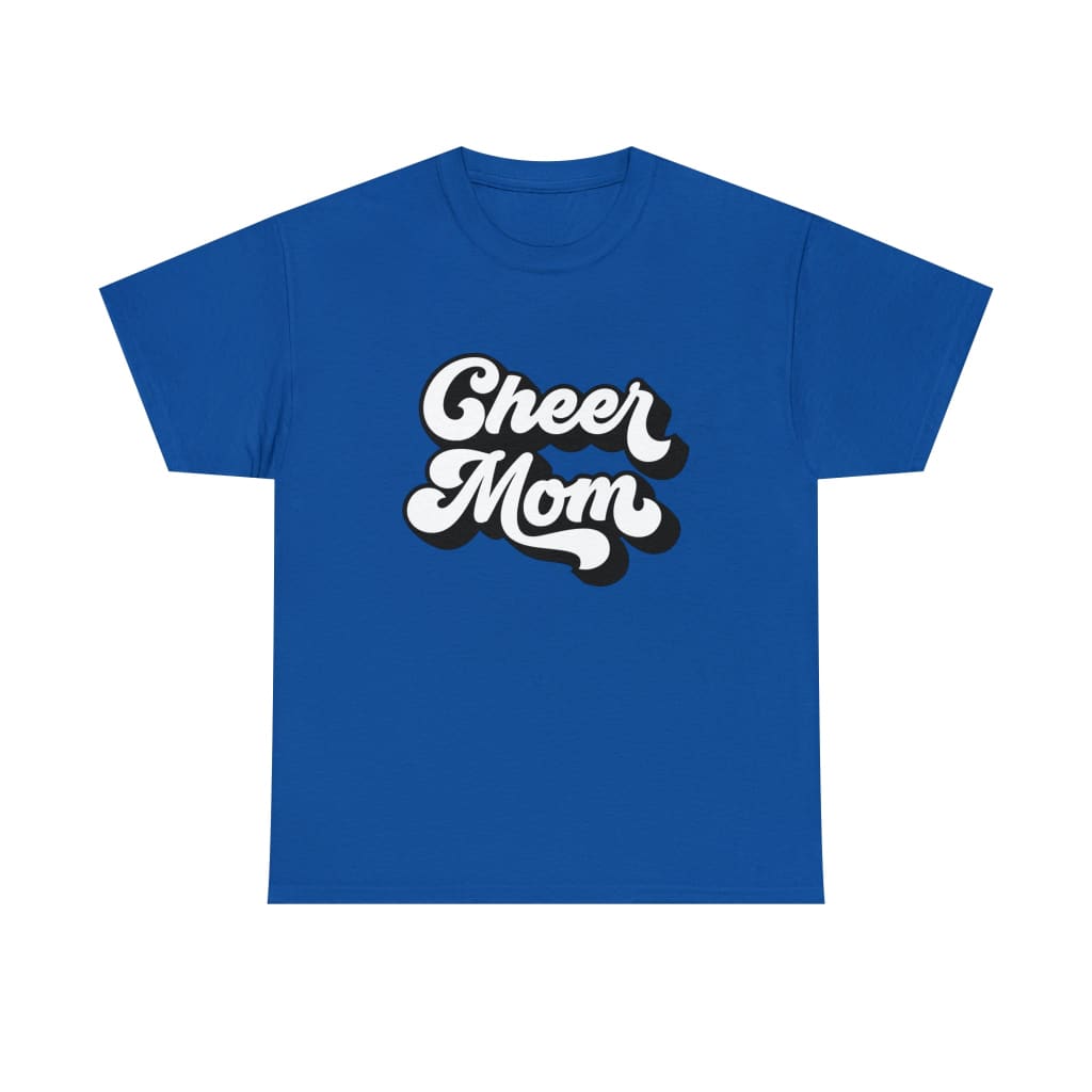 Cheer Mom Cotton Tee Cheerleading Flyer Stunt Training