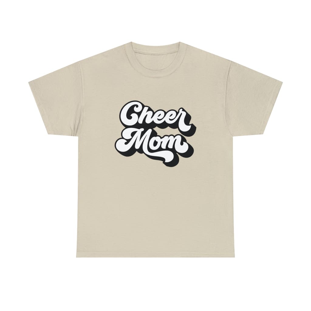 Cheer Mom Cotton Tee Cheerleading Flyer Stunt Training