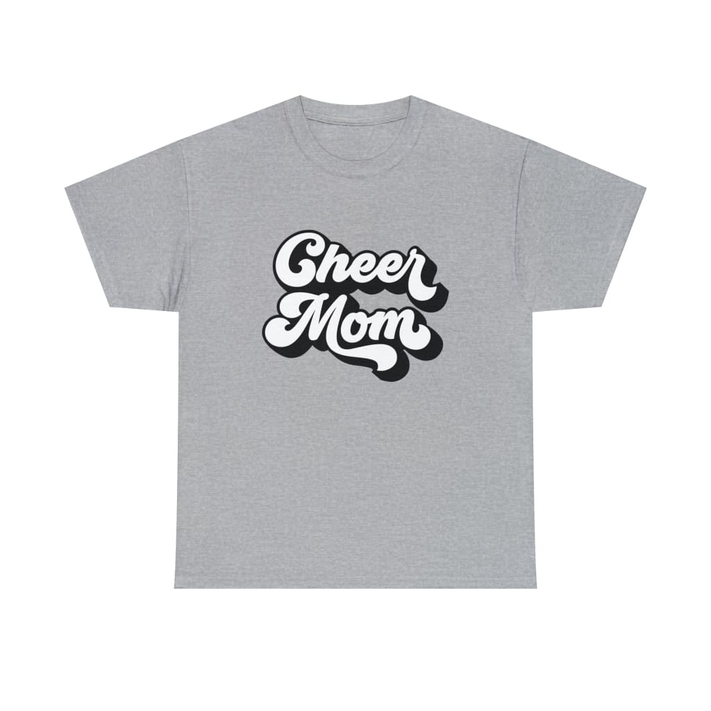 Cheer Mom Cotton Tee Cheerleading Flyer Stunt Training