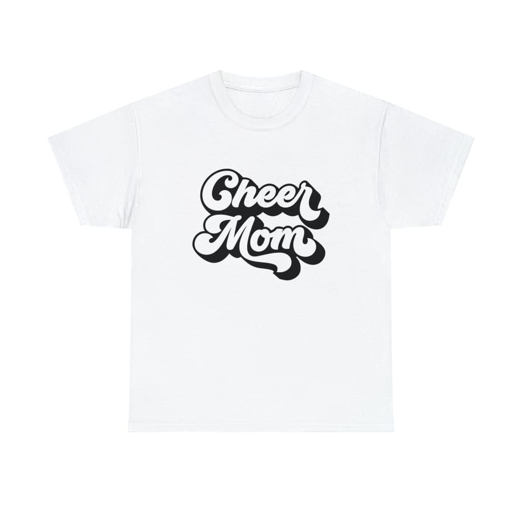 Cheer Mom Cotton Tee Cheerleading Flyer Stunt Training