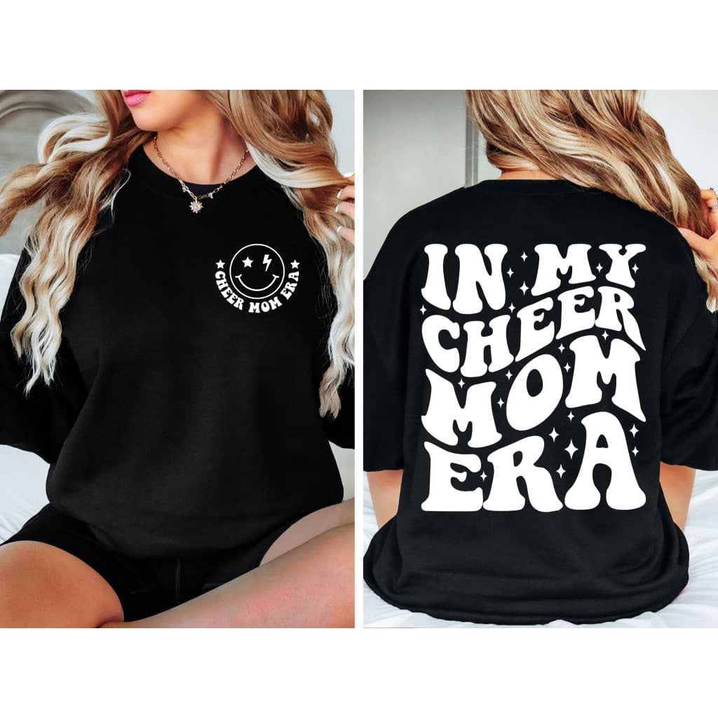 Cheer Mom Era Sweatshirt Cheerleading Flyer Stunt Training