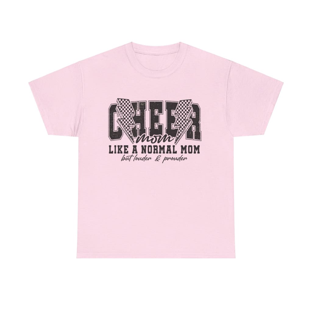 Distressed Cheer Mom Tee Cheerleading Flyer Stunt Training