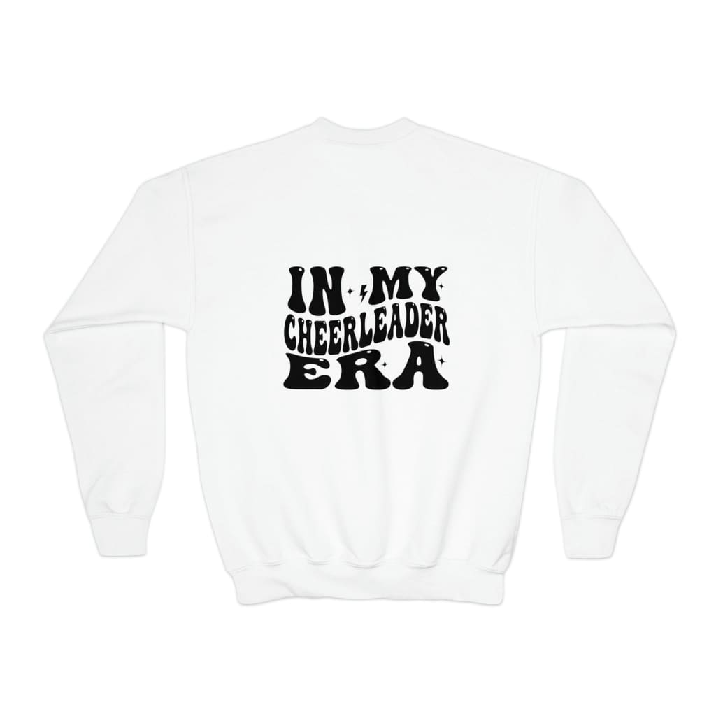 Youth Cheerleader Era Crewneck Sweatshirt Cheerleading Flyer