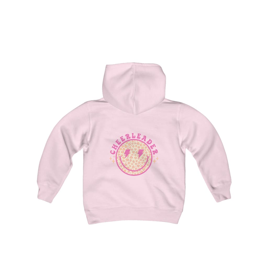 Youth Smiley Cheerleader Hoodie Sweatshirt Cheerleading